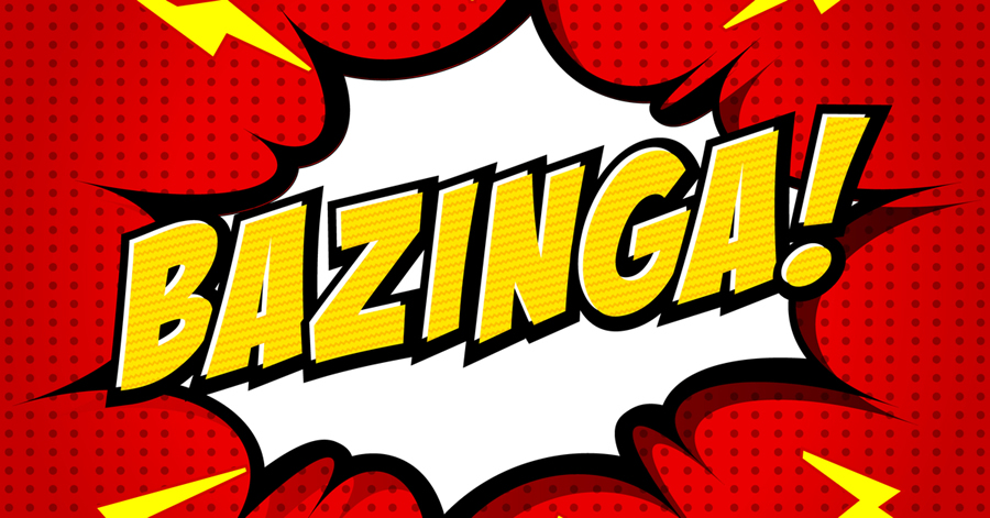 Daily Huddle Rules - Call out Bazinga! and Stay on Track