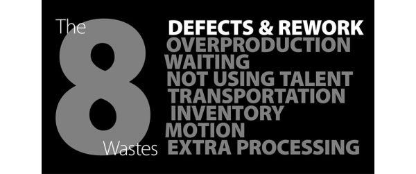 8 Types of Waste in Lean - Defects and Rework