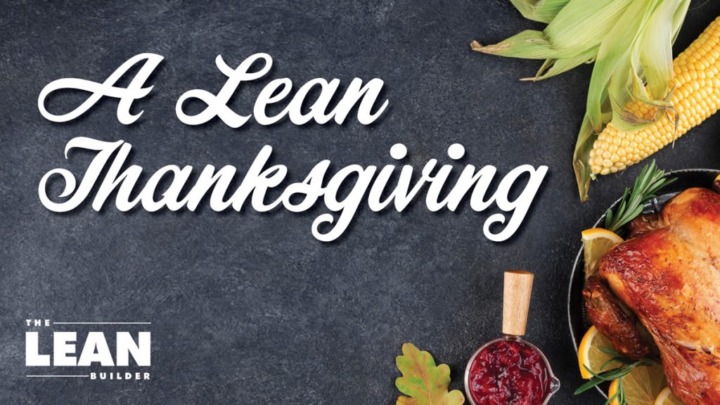 A Lean Thanksgiving