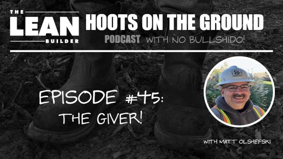 matt-olshefski-podcast Matt Olshefski - The Giver! on Hoots on the Ground Podcast Episode 45