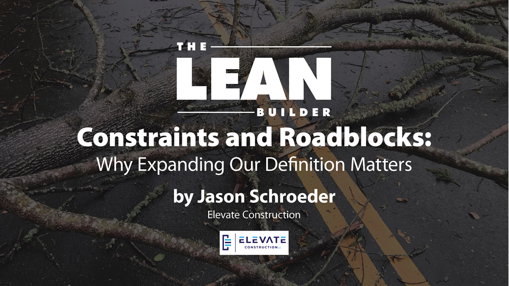 Constraints & Roadblocks: Why Expanding Our Definition Matters