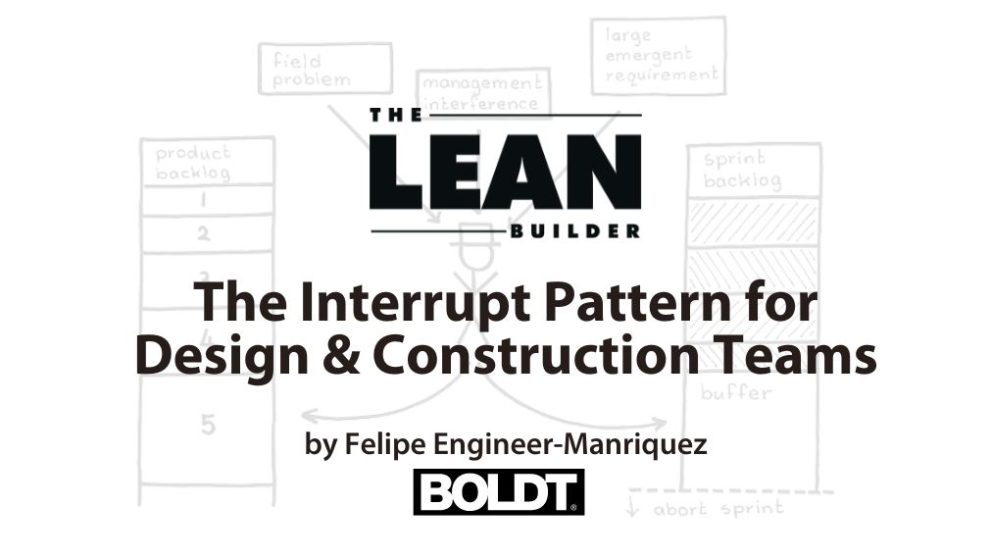 The Interrupt Pattern for Design & Construction Teams The Interrupt Pattern for Design & Construction Teams