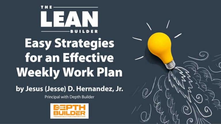 Effective Strategies for an Effective Weekly Work Plan